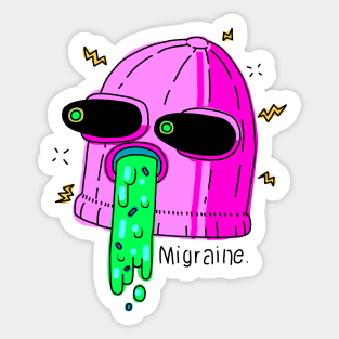 KLADD .migraine Sticker